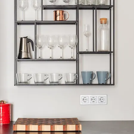 דירה Luxury Design 2br Cozy For 5 *